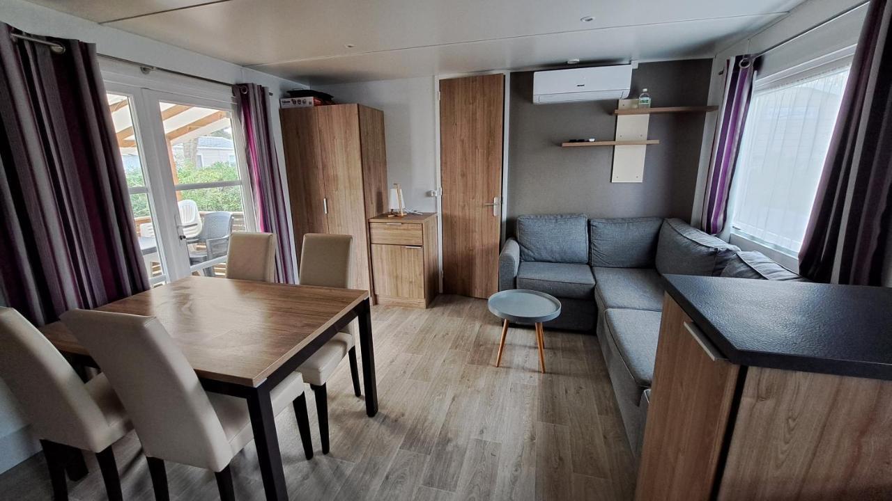 Mobile Home Climatise 3 Chambres A Narbonne Plage Eksteriør bilde