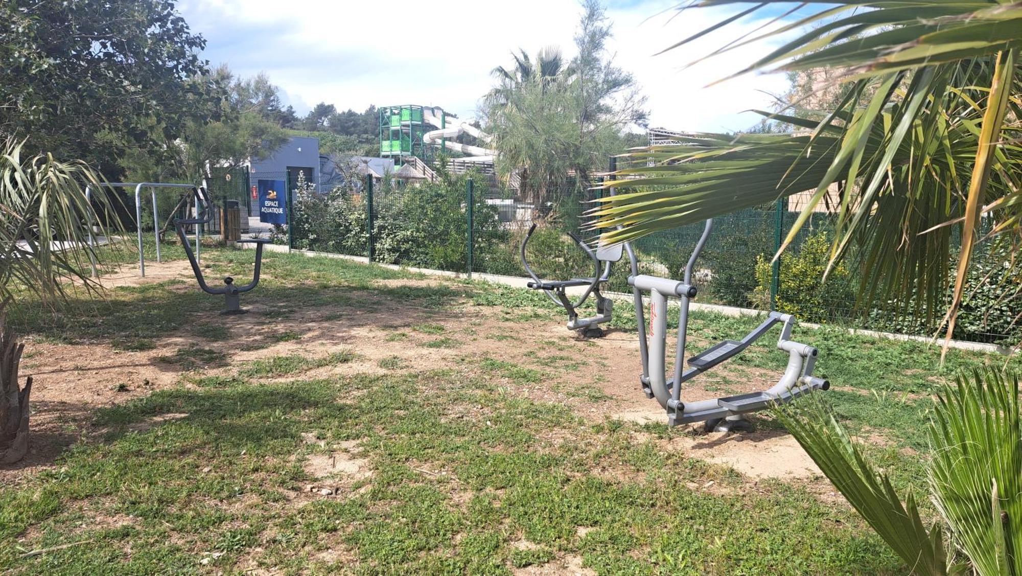 Mobile Home Climatise 3 Chambres A Narbonne Plage Eksteriør bilde